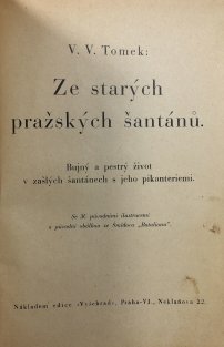 Ze starých pražských šantánů