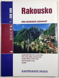 Rakousko - atlas turistických zajímavostí 1:300000