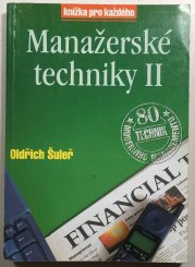 Manažerské techniky II. - 