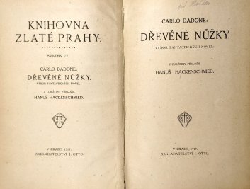 Dřevěné nůžky