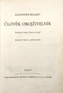 Člověk - obojživelník