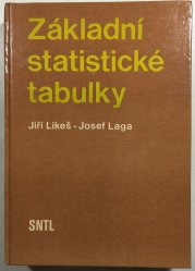 Základní statistické tabulky - 