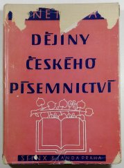Dějiny českého písemnictví - 