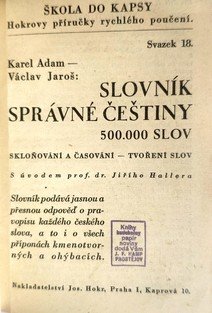 Slovník správné češtiny 500.000 slov