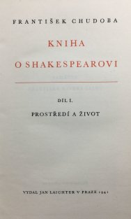 Kniha o Shakespearovi 1.