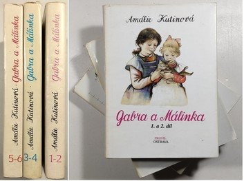 Gabra a Málinka 1. - 6. díl (tři svazky)