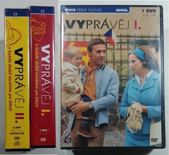 Vyprávěj - 13 DVD + 1 CD ( díly 1-26 ) NOVÉ 