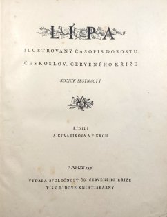 Lípa XVI. - ilustrovaný časopis dorostu