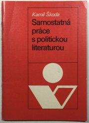 Samostatná práce s politickou literaturou - 