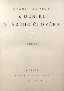 Z deníku starého člověka