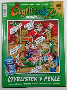 Čtyřlístek 604-605 - Čtyřlístek v Pekle / Strážci lesa