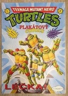 Teenage Mutant Hero Turtles - Plakátový comics #4: Léčka!