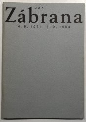 Jan Zábrana 4. 6. 1931 - 3. 9. 1984 - 