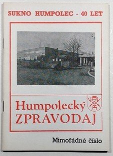 Humpolecký zpravodaj - Sukno Humpolec - 40 let