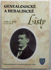 Genealogické a heraldické listy 3/2012 - 