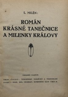 Román krásné tanečnice a milenky královy