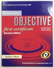 Objective -  first certifikate second edition Student´s Book - 