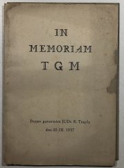 In memoriam TGM - 