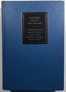 Business Policy Text and Cases