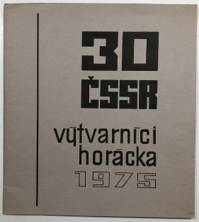 30 ČSSR výtvarníci horácka 1975