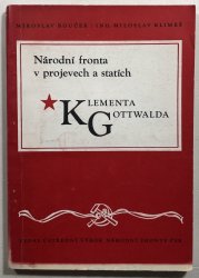 Národní fronta v projevech a statích Klementa Gottwalda - 