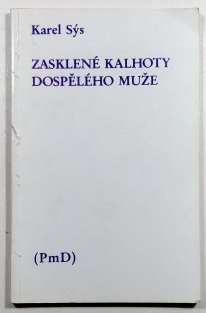 Zasklené kalhoty dospělého muže
