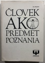 Člověk ako predmet poznania - 