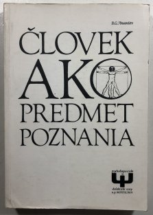 Člověk ako predmet poznania
