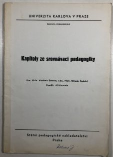 Kapitoly ze srovnávací pedagogiky