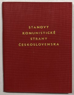 Stanovy Komunistickej strany Československa