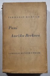 Paní Anežka Berková - 