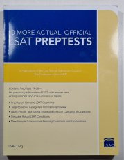 10 More, Actual Official LSAT Preptests - 