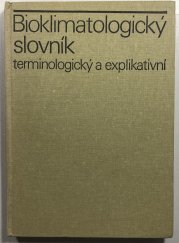 Bioklimatologický slovník - 