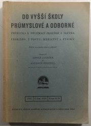 Příručka k přijímací zkoušce z jazyka českého, z počtů, měřičství a fysiky - 