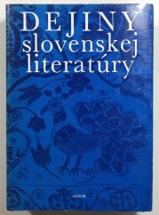 Dejiny slovenskej literatúry - 