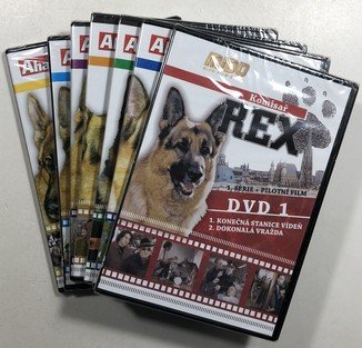 Komisař Rex  7 x DVD nové