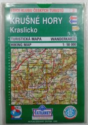 mapa - KČT 03 - Krušné hory - Kraslicko - 1:50 000