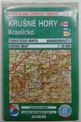 mapa - KČT 03 - Krušné hory - Kraslicko - 1:50 000