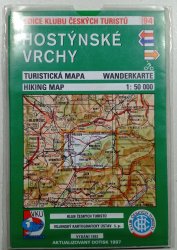 mapa - KČT 94 - Hostýnské Vrchy - 1:50 000