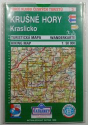 mapa - KČT 03 - Krušné hory - Kraslicko - 1:50 000