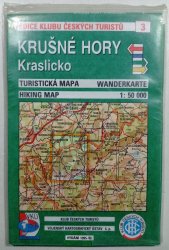mapa - KČT 03 - Krušné hory - Kraslicko - 1:50 000
